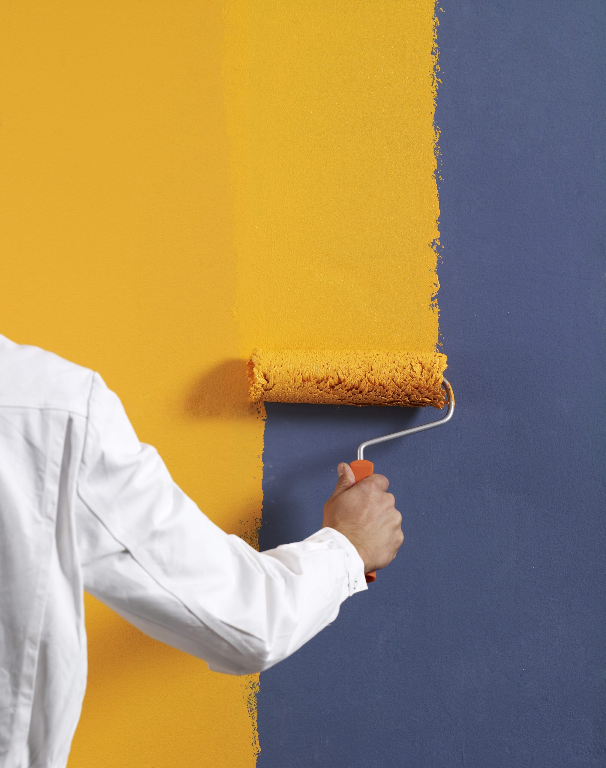 Man,Painting,A,Wall